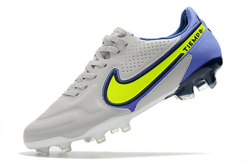 Tiempo Legend 9 Elite FG Blanc/Bleu