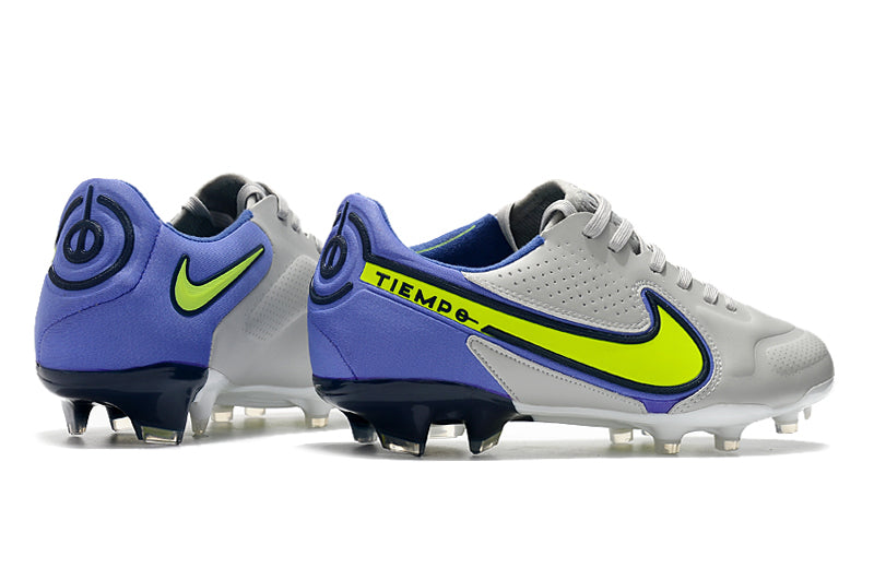 Tiempo Legend 9 Elite FG Blanc/Bleu