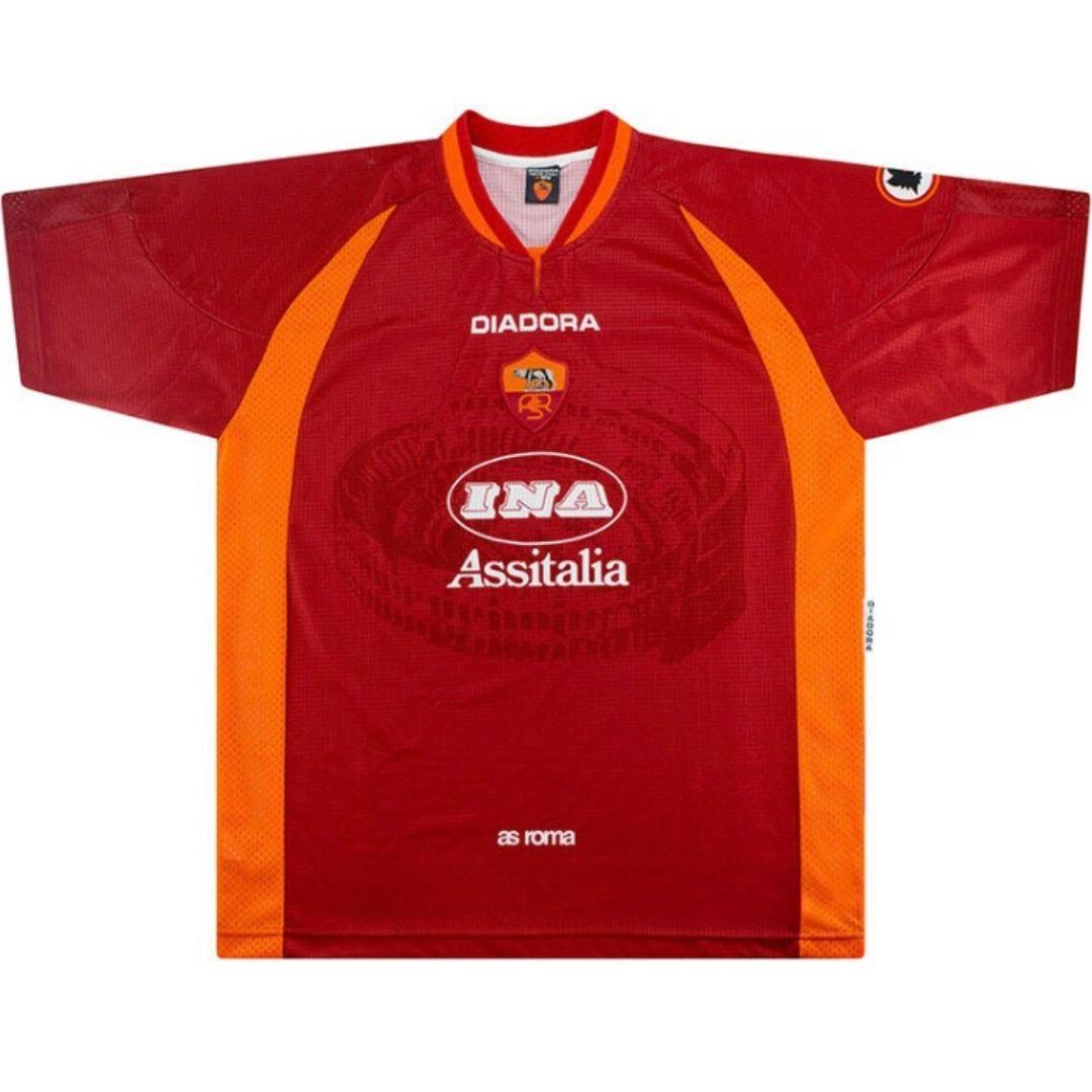 Maillot as roma rétro 1997/98