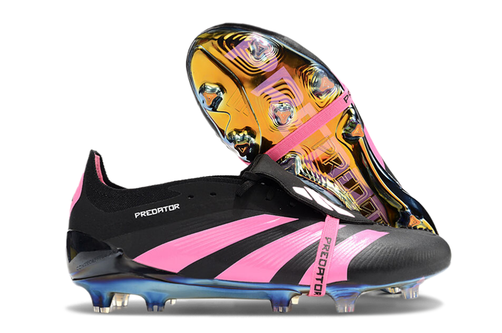 Adidas Predator Elite Tongue FG Noir/Rose