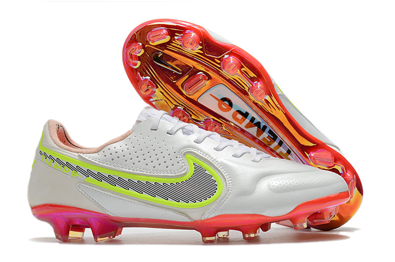 Tiempo Legend 9 Elite FG Blanc/Orange