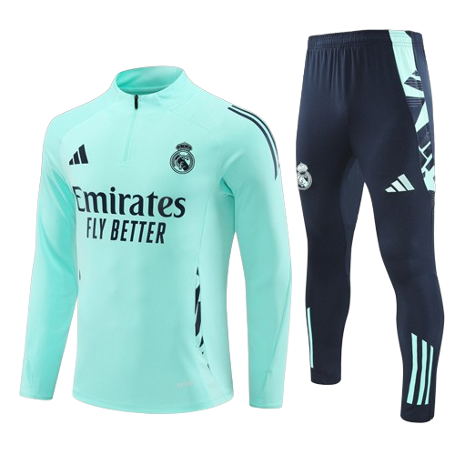 Survêtement réal madrid long 1/4 zip (3)