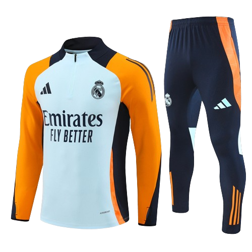 Survêtement réal madrid long 1/4 zip (2)