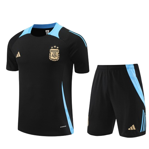 Ensemble t-shirt short argentine (1)