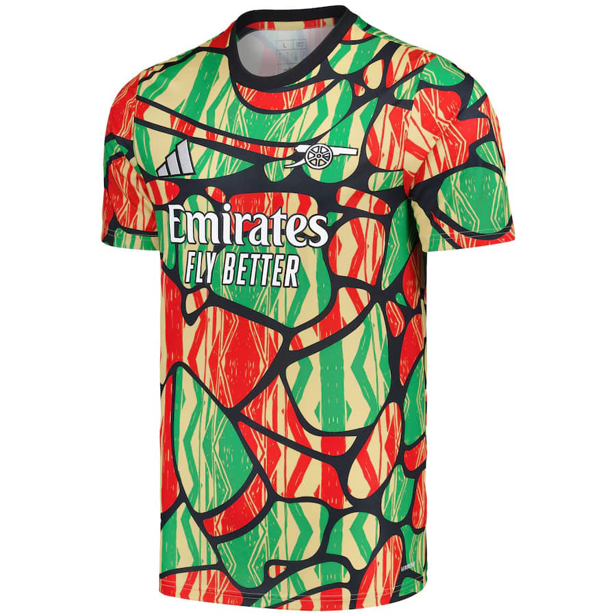 Maillot arsenal enfant 2024/25 pré match